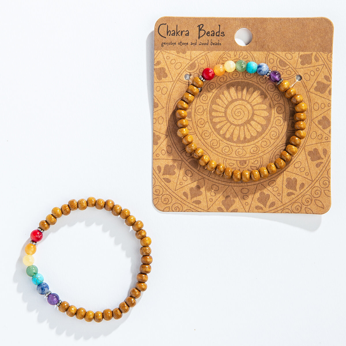 Chakra Stone &amp; Wood Bracelets