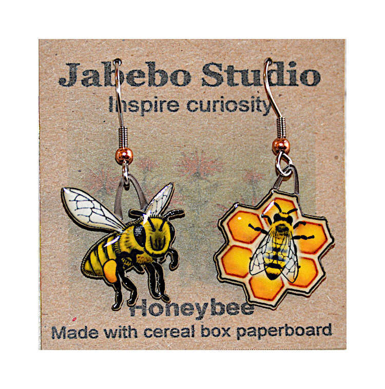 Honey Bee Earrings