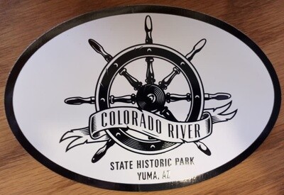 6X4 Oval Colorado River SHP Sticker