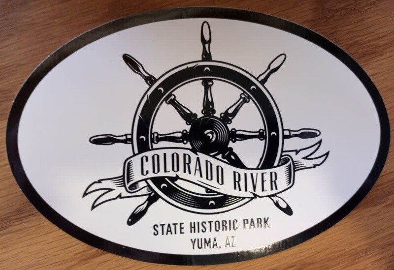 Colorado River SHP Oval Bumper Sticker