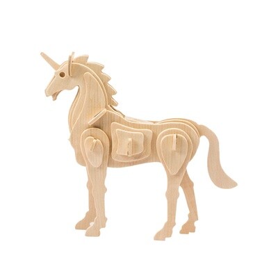 Unicorn 3D Wooden Puzzle