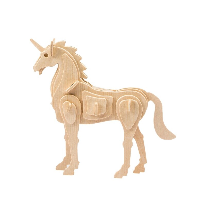 Unicorn 3D Wooden Puzzle