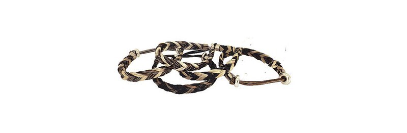 Horsehair Simple Braid Youth Bracelet