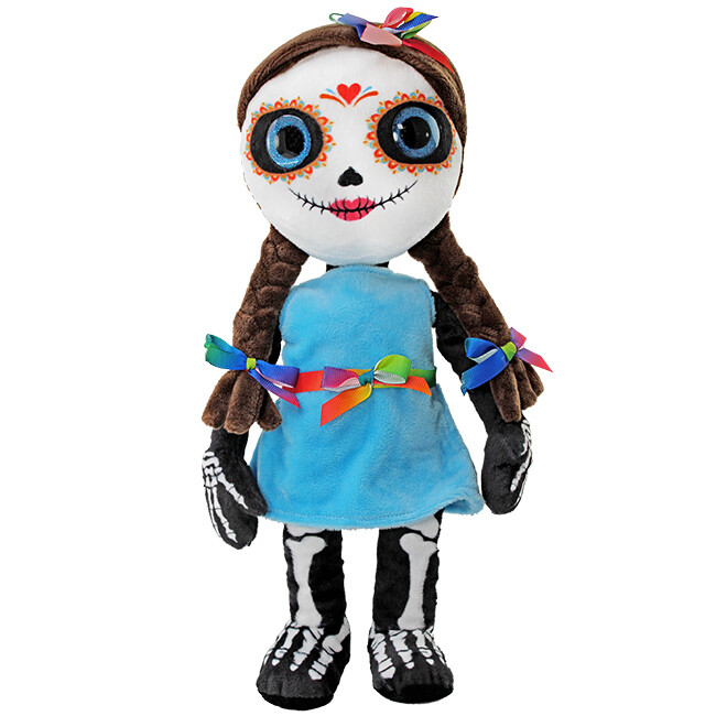 14&quot; Day of the Dead Doll, Girl