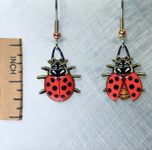 Ladybug Earrings