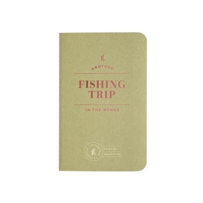 Fishing Trip Passport Book