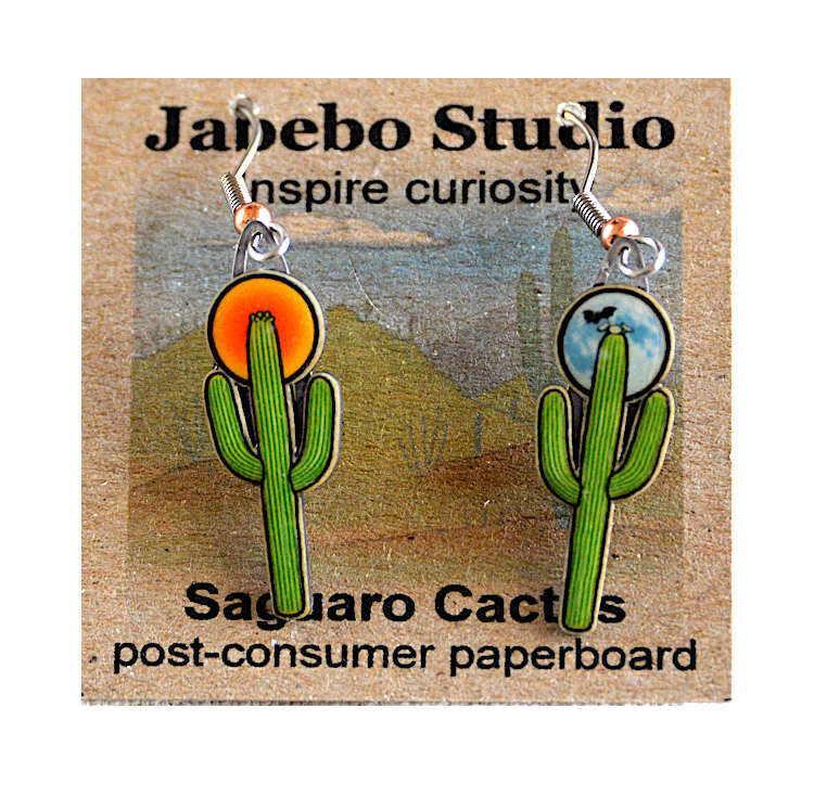 Saguaro Cactus Earrings