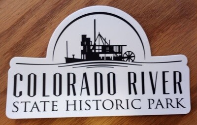 Colorado River SHP Steamboat Bumper Sticker