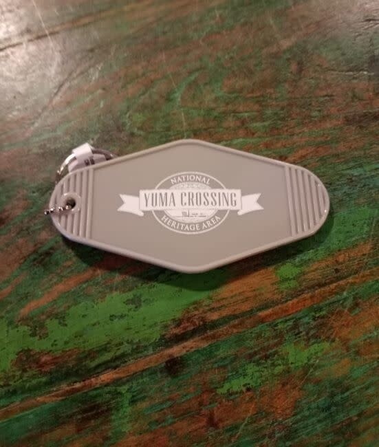 Yuma Crossing NHA Gray Motel Key Chain