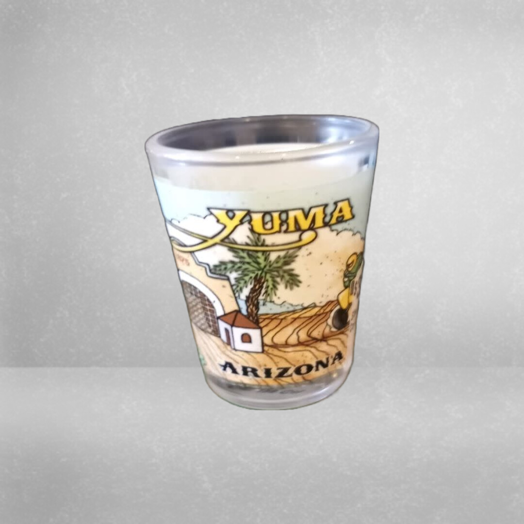 Yuma Sketch Shot Glass