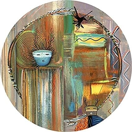 Southwest Collage Coaster
