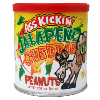 Ass Kickin&#39; Jalapeno Cheddar Canned Peanuts