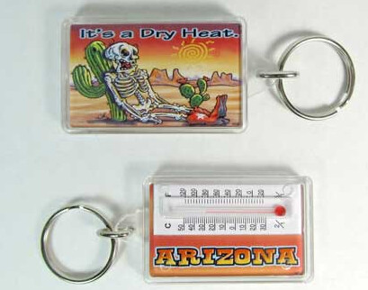 Dry Heat Thermometer Key Chain