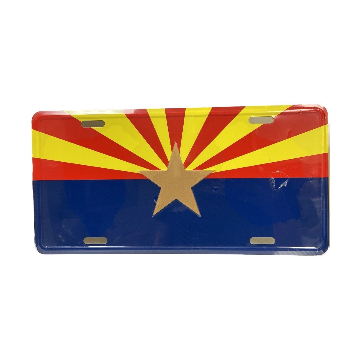 AZ Flag License Plate