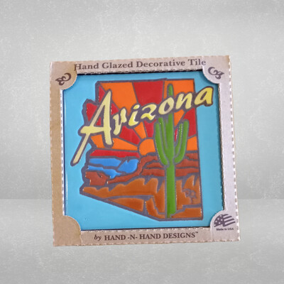 Arizona Postcard 6&quot; x 6&quot; Tile