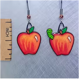 Apple Earrings