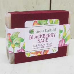 Blackberry Sage Natural Handmade Bar Soap