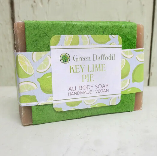 Key Lime Pie Natural Handmade Bar Soap