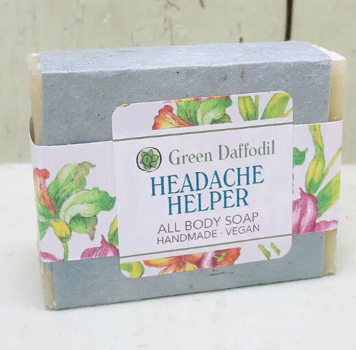 Headache Helper Natural Handmade Bar Soap