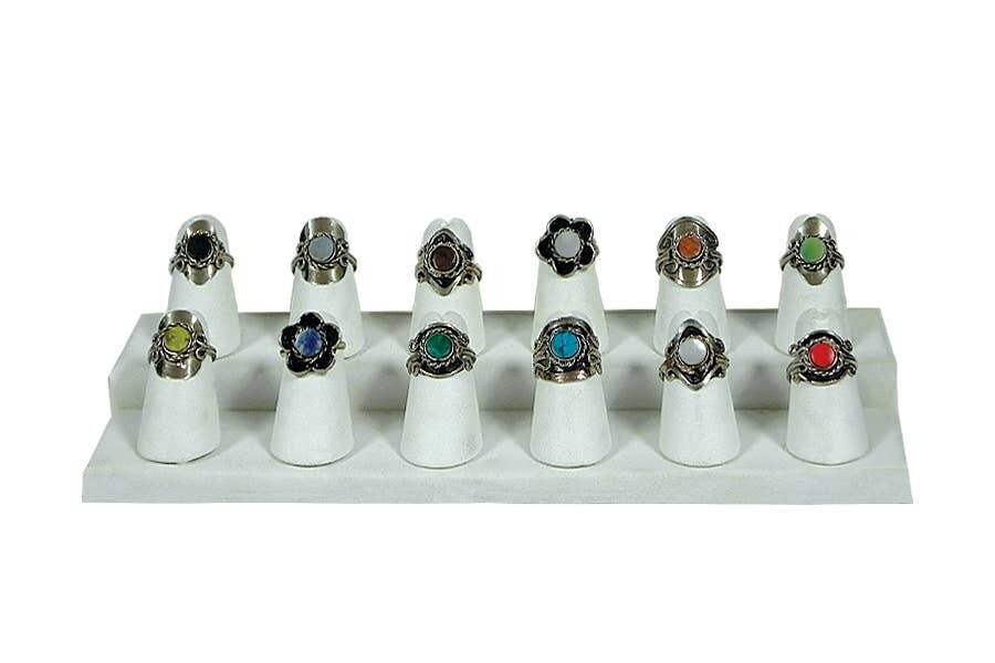 Mini Round Stone Decorative Ring
