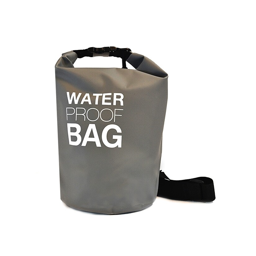 Waterproof Bag 10L, Color: Gray