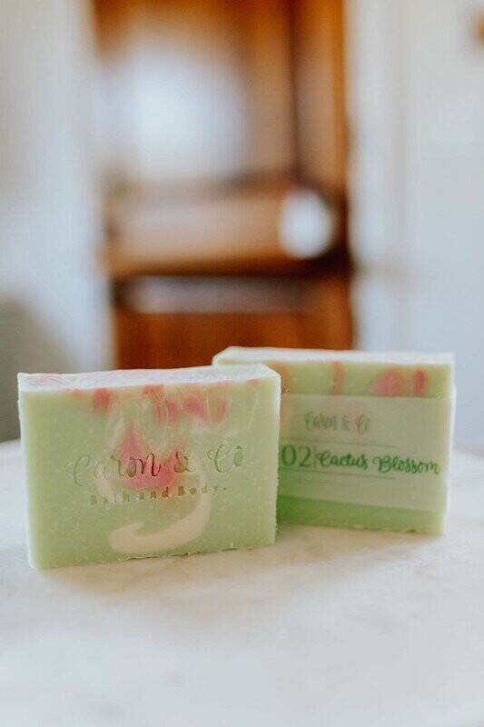 Cactus Blossom Soap Slice