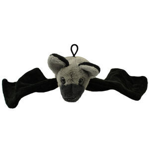 9&quot; Black Fruit Bat w/Loop Stuffed Animal