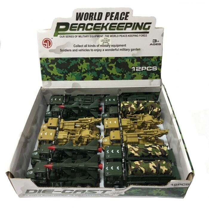 Assorted 6in Military Vehicle