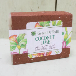 Coconut Lime Natural Handmade Bar Soap