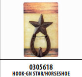 Star/ Horseshoe Hook