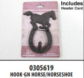Horse/Horseshoe Hook