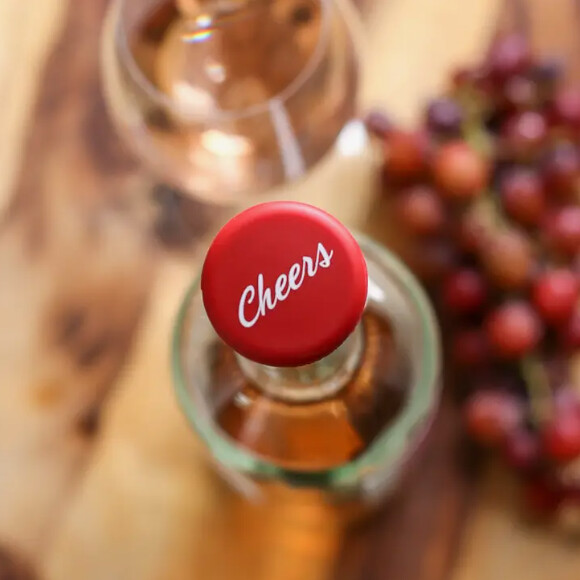 Cheers Wine Bottle Cap