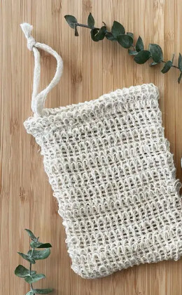 Sisal Soap Saver Bag