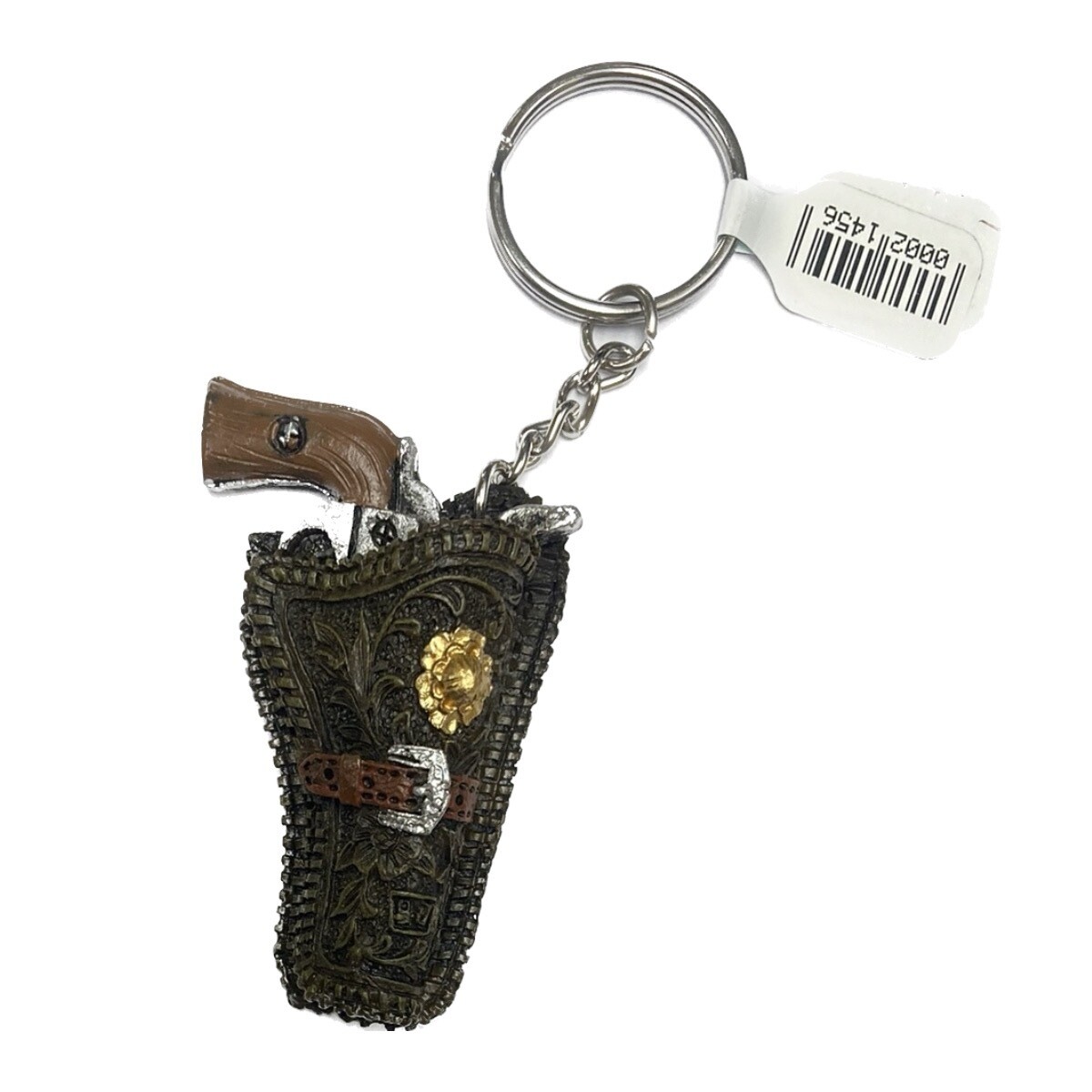 Holstered Pistol Key Chain