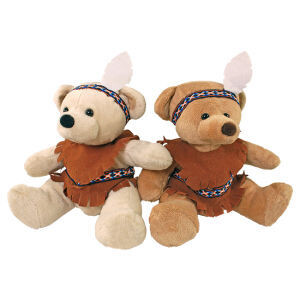 6&quot; Indian Bear  Stuffed Animal
