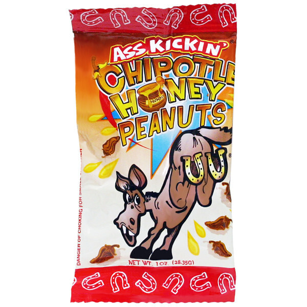 Ass Kickin&#39; Chipotle Bagged Honey Peanuts