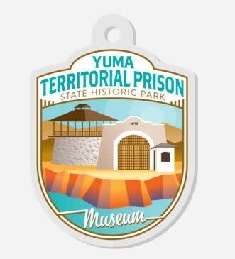 Yuma Territorial Prison Die Cut Key Chain