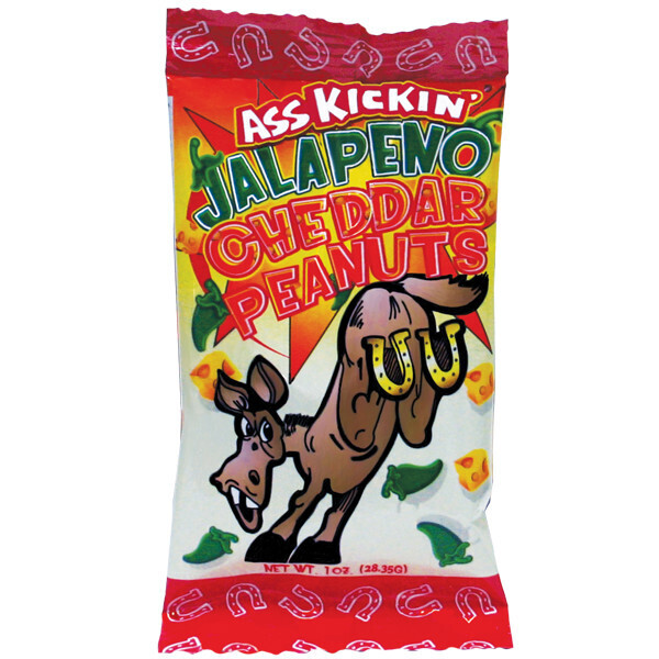 Ass Kickin&#39; Jalapeno Cheddar Bagged Peanuts