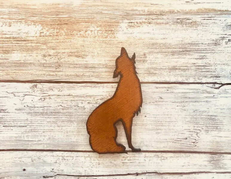 Coyote Southwestern Desert Magnet