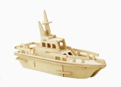 Yacht 3D Wooden Puzzle