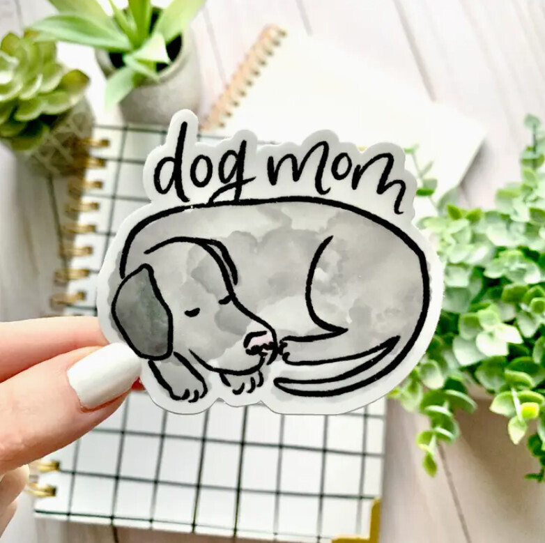 Dog Mom Sticker