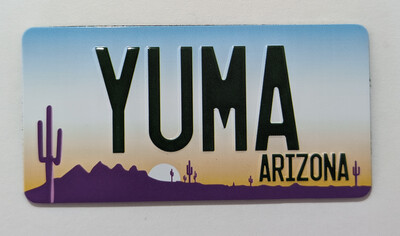 Yuma License Plate Magnet