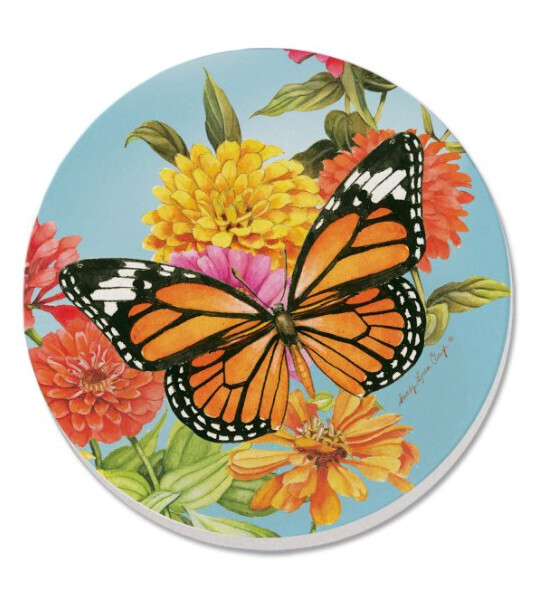 Beautiful Monarch Coaster
