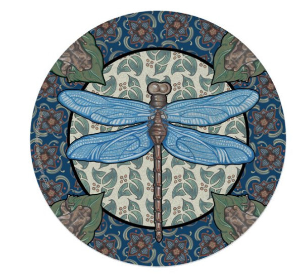 Apple Dragonfly Coaster