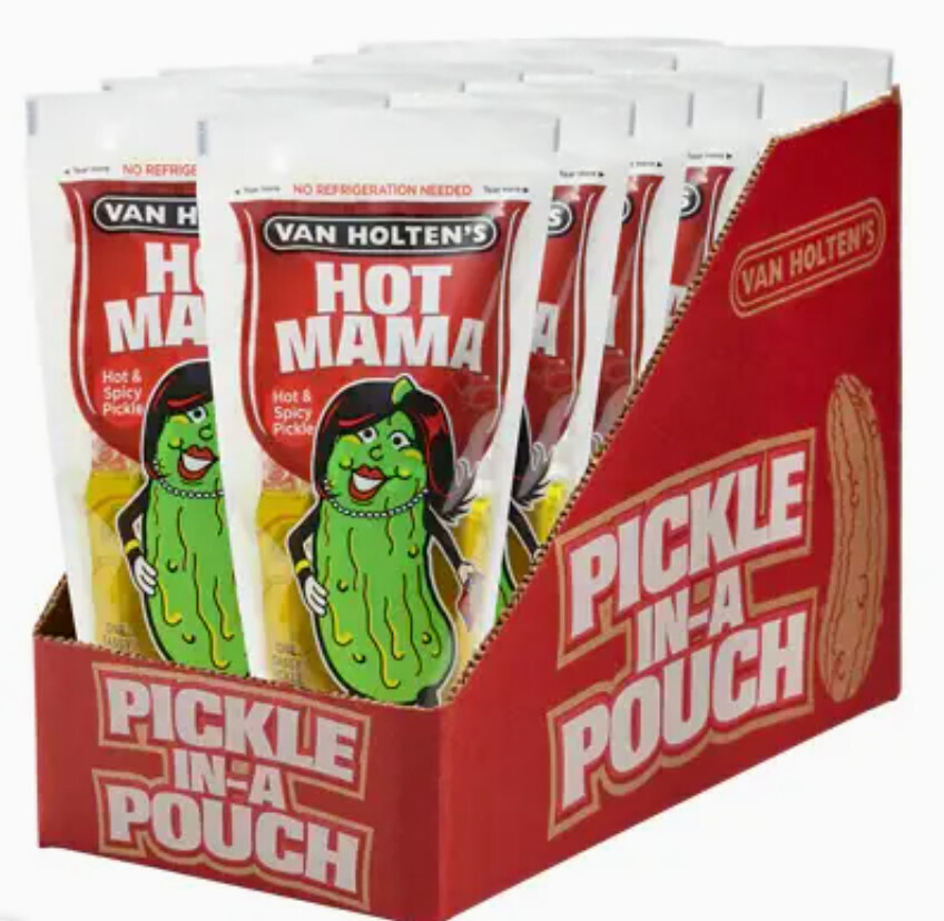 Hot Mama Pickle in a Pouch
