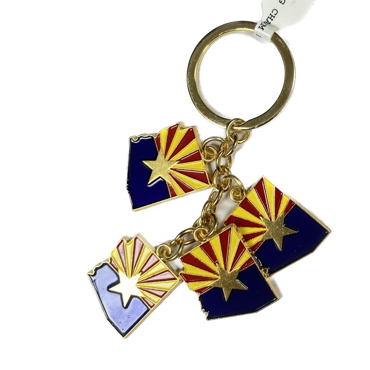 AZ Flag Charm Key Chain