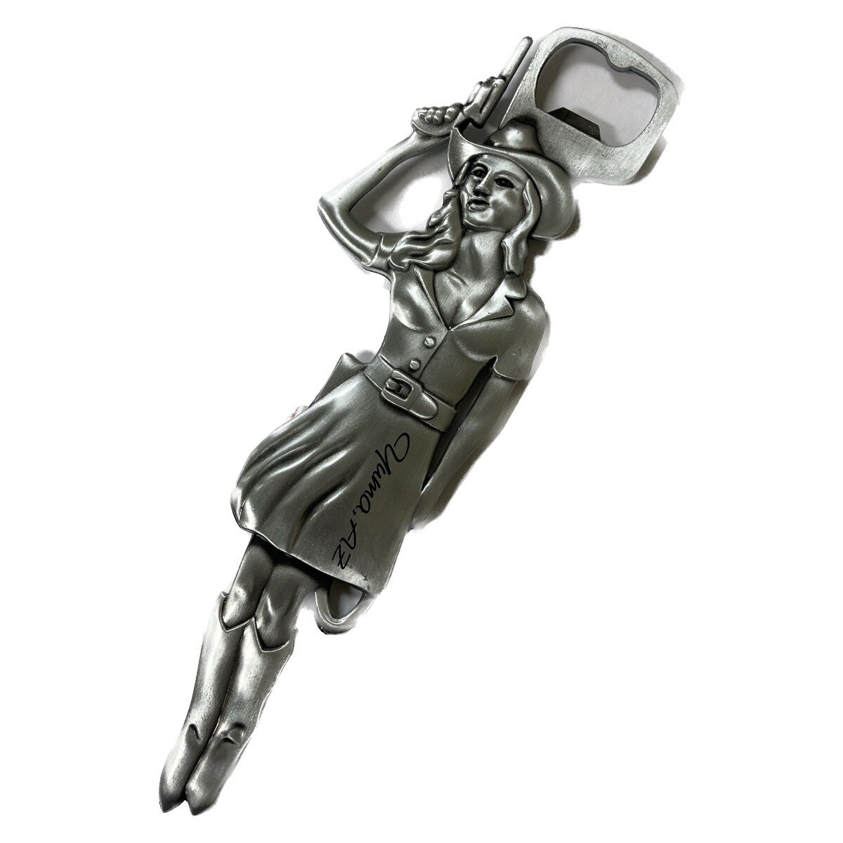 Yuma AZ Cowgirl Bottle Opener