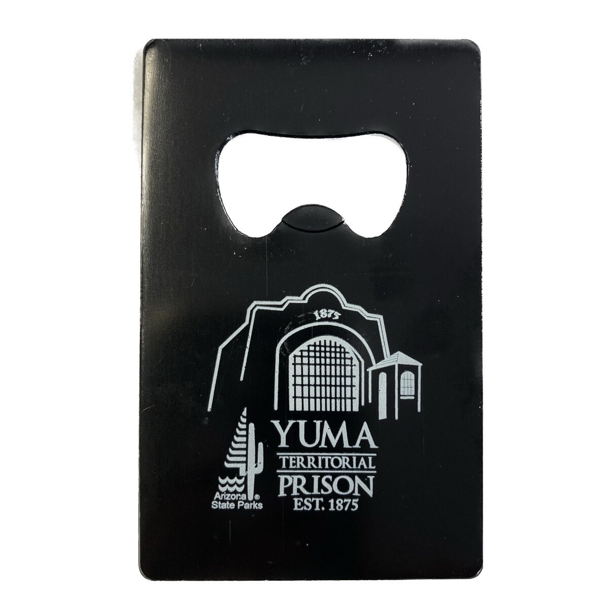 YTP Black Bottle Opener Card Magnet