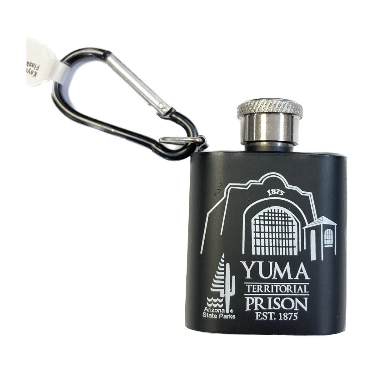 YTP Black Flask Key Chain