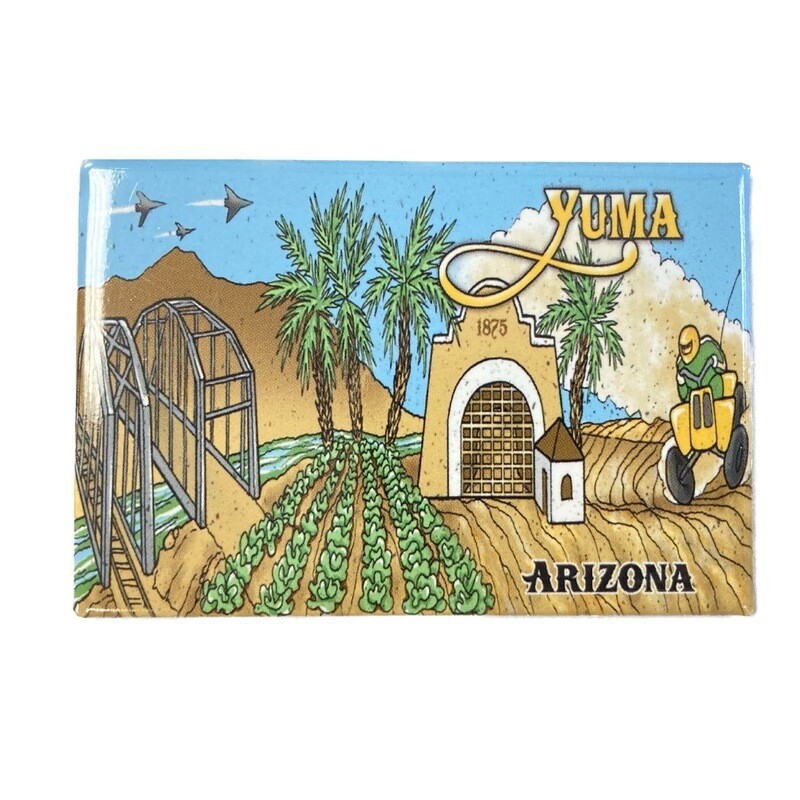 Yuma Photo Sketch Magnet